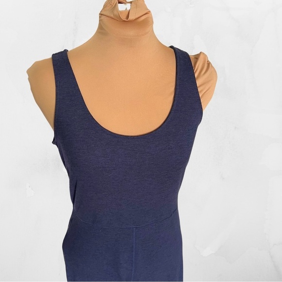 GapFit Navy/Purple Jersey Cotton Long-Legged Bodysuit - Size Medium - Picture 8 of 9